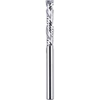 SpeTool Fresa de fresado en espiral de 8 mm- vástago de 8 mm x 45 mm- broca de compresión de corte HRC55 de carburo…